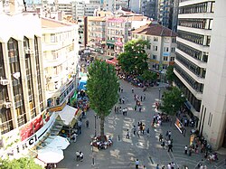Selanik Street from above